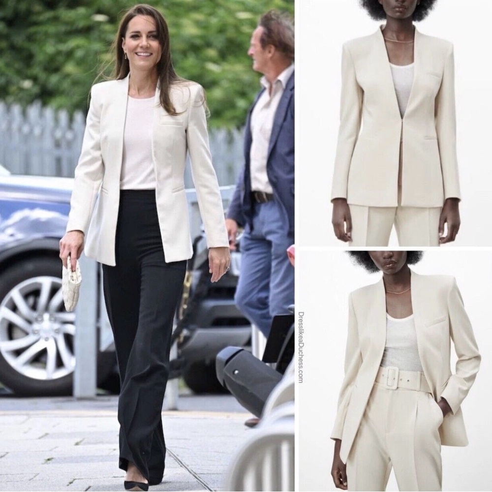 Zara beige blazer